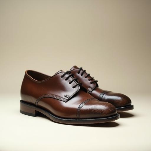 Scarpa prima del restauro